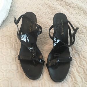 Donald J Pliner black heels
